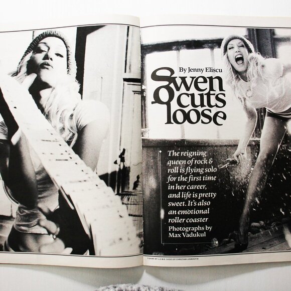 Rolling Stone Magazine, Gwen Stefani Cover, January 27 2005, Issue 966 - Picture 3 of 4